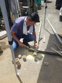 流しそうめん