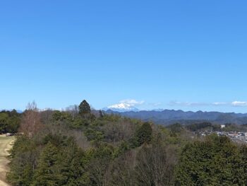 綺麗な青空から