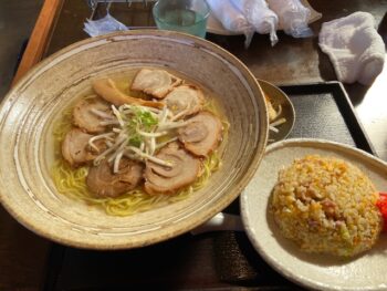 寒い日のランチ