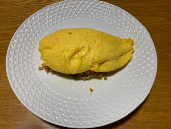 真ん中を切ると