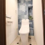 カジュアルなトイレ空間